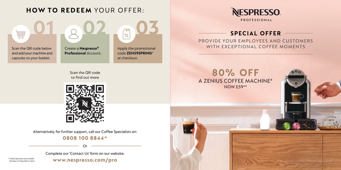 Nespresso Professional Zenius